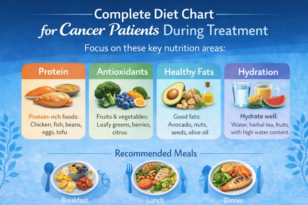 Complete Diet Chart for Cancer Patients During Treatment