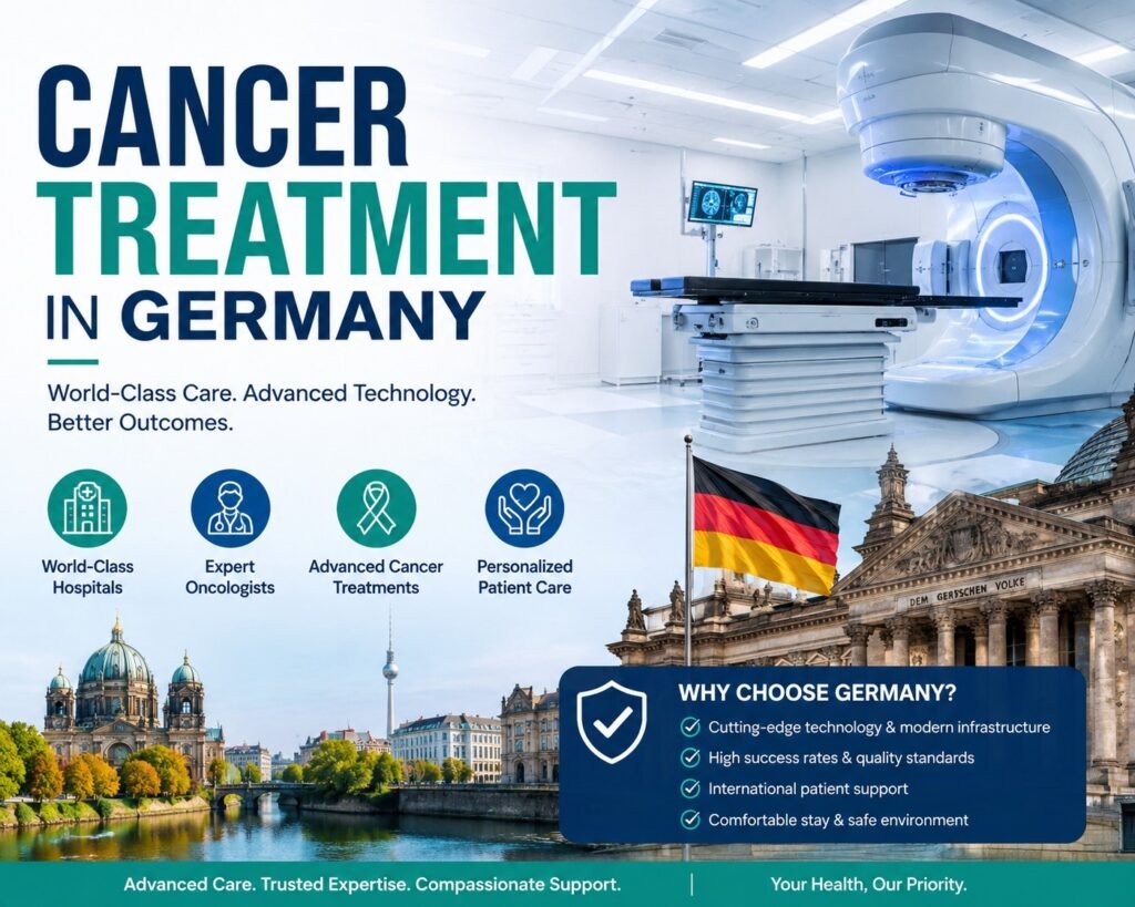 Cancer treatment in Germany with world-class hospitals, expert oncologists, advanced cancer therapies, and personalized care for international patients